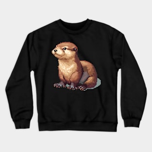 Pixel Otter Crewneck Sweatshirt